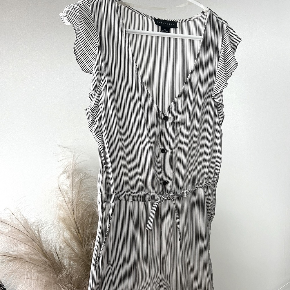 Striped jumpsuit